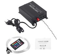 YWBL-WH Luci in Fibra Ottica Di Plastica 16w Rgbw Led Luci Del Cielo Stellato Kit Di Decorazioni Per Soffitti Con Motore Leggero Telecomando Rf E Cavi in fibra Ottica, EU Plug