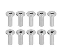 YWBL-WH Manicotti Protettivi in Acciaio Inossidabile Ad Alta Resistenza alla Trazione, Ringhiera per Cavi Resistente alle Intemperie con Pali in Legno (1/8)