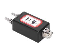 YWBL-WH Mini Balun 1:4 per Antenna HF a Onde Corte Guscio in Plastica Stazione QRP per Esterni Dimensioni Compatte Leggero Facile Installazione