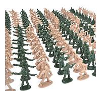 YWBL-WH Mini Soldati Modello di Scena dell'Esercito Giocattolo, Mini Soldati in Plastica PVC per Bambini, Ideale per Giochi Creativi e Scenari Fantasiosi (Colore assortito)