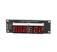 YWBL-WH Modulo Display Digitale 6 Cifre TM1637 a LED Rosso 0.36 Pollici 5V per Orologio Timer Contatore Frequenzimetro e Progetti Elettronici