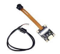 YWBL-WH Modulo Fotocamera 5 MP, Modulo Fotocamera USB 5 MP con Microfono Incorporato 60 Gradi Senza Distorsione Fisso 60 Gradi Senza Distorsione per Computer a Scheda Singola