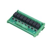 YWBL-WH Modulo relè Modulo di Controllo relè PCB a 8 5V 12V 24V Isolamento Accoppiatore Ottico Actuator di Livello Alto Basso Scheda su Guida DIN 10A per PLC SCM Automazione Industriale