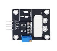 YWBL-WH Modulo Sensore di Corrente WCS1600, Scheda di Rilevamento Sovracorrente CC 100A con Impostazione del Segnale Regolabile, per Esperimenti Didattici di Protezione da Blocco del