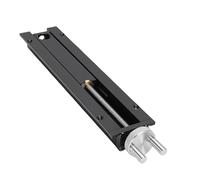 YWBL-WH Morsa da Tavolo per Lavorazione del Legno, Lega di Alluminio Solida con Asta a Vite, Morsa da Banco con Foro da 20 Mm, Corsa 0-110 Mm, con 2 Cani da Banco Rossi, per Foratura,