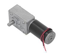 YWBL-WH Motoriduttore Autobloccante DC12V, Lega di Alluminio, Elevata capacità di Carico, Perfetto per Progetti Fai da Te e Robotica (160RPM)