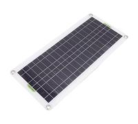 YWBL-WH Pannello Solare Portatile da 30 W Caricatore Doppio USB 5 V 3 A con ABS in Silicio Monocristallino per Escursionismo in Campeggio All'aperto (10A)