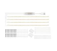 YWBL-WH Per le Piante D'appartamento in Crescita, Integra Strisce Luminose con Livelli di luminosità Regolabili Crescita ottimale. Per gli Amanti delle Piante (50 cm 4 strisce)