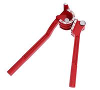 YWBL-WH Piegatubi Piegatubi in Lega di Alluminio Gomito da 180 Gradi, Strumento di Piegatura Manuale per Condutture di Acqua, Gas, Refrigerazione e Freni