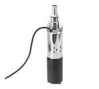 YWBL-WH Pompa per Pozzi Profondi 12 V, Pompe Sommergibili per Acqua in Acciaio Inossidabile con Cavo di Alimentazione 7 M, Portata 1,2 M³/h Sollevamento 30 M per Pannello Solare per