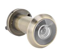 YWBL-WH Porta dello Spettatore PEEPHOLE 200 Angolare Largo Angolo Anteriore PEEP Buco di Sicurezza Porte di Sicurezza Visualizzatore con Copertura Privata a 360 Gradi (bronzo antico)