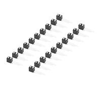 YWBL-WH Portalampada a LED a 3 Pin, Anodo Comune Rosso Verde a Doppio | Base a emissione luminosa a 2 colori, corpo in nylon PA66, controllo segnale DC 1,8-2,2 V, indicatore pannello di
