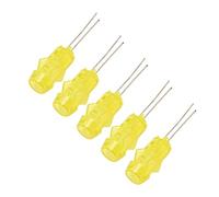 YWBL-WH Portalampada per Indicatore PC, Supporto in Plastica Giallo LED | Struttura in nylon, intervallo di temperature da -20 a 120°C, per paralumi di aerei, componenti di controllo industriale