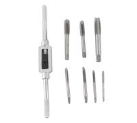 YWBL-WH Portamaschi, Set di Chiavi M3 M4 M5 M6 M8 M10 Maschi per Filettatura Manuale, Maschi con Scanalatura Metrica