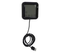 YWBL-WH Preciso Smart WiFi WiFi Termometro Hygrometro Design di Sicurezza Lunga Durata della Batteria per Casa Black