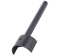YWBL-WH Punzone Mezzotondo, Materiale in Acciaio per Utensili, Bordo Affilato e Impugnatura Antiscivolo, per Lavorazione della Pelle, Borse Fatte a Mano, Diametro 35 Mm (Ø35 mm)