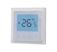 YWBL-WH Regolatore Programmabile per Termostato per Riscaldamento a Pavimento Domestico, Materiale ABS, Controllo Accurato della Temperatura 33-158 °F, Perfetto per Spazi Residenziali