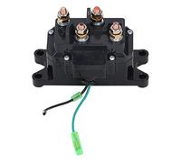 YWBL-WH Relè di Avviamento per Verricello, relè per Verricello Elettrico in Ottone ABS 250A IP67, Risposta Stabile della Bobina per Utenti di Carrelli da Spiaggia per Trattori da Giardino ATV UTV