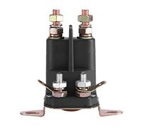 YWBL-WH Relè Solenoide Universale a 3 Poli 4 Poli Solenoide di Avviamento Universale 12V per 109946 146154 1753539 AM138497 con Struttura in Metallo Resistenza alla Corrosione e (33-334)