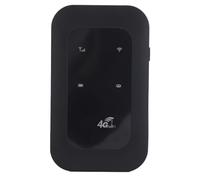 YWBL-WH Router WiFi Portatile, Router Hotspot Mobile ABS 4G LTE con Micro SIM, Batteria da 2100 MAh, Ricarica USB C, Condivide con 10 Utenti per Viaggi d'affari in Auto per Uso Esterno