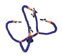 YWBL-WH Saldatura di Aiuto, 6 Clamp/Holder 5 Strumenti di Saldatura di Bracci Flessibili, Base Stabile per la Creazione di PCB, la e la (BLUE)