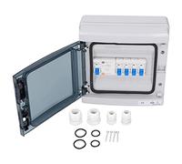 YWBL-WH Scatola di Protezione della Distribuzione Resistenti Alle Intemperie ABS in Plastica BOCCA ELETTRICA COPERCHIO Trasparente IP65 4 MCB Interruttori