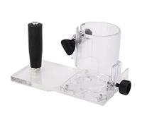 YWBL-WH Scudo Protettivo per Utensile Elettrico, Base per Taglierina in Plastica Trasparente, Base per Fresa Resistente all'usura per Protezione della Macchina per Rifilatura della Lavorazione del