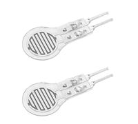 YWBL-WH Sensore di Pressione a Film Sottile 2 Pezzi, Trasduttore di Pressione Flessibile con Portata 0-500 G per Scarpe Intelligenti e Monitoraggio del Sonno