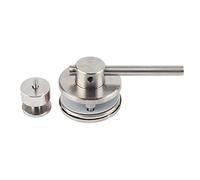 YWBL-WH Serratura per Porta con Indicatore, Materiale in Lega di Zinco, Installazione Semplice con Indicatore Rosso Verde, Ideale per Bagni Pubblici e Spazi Ufficio