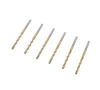 YWBL-WH Set di Punte da Trapano 50 Pezzi M2 Punte a Spirale in Acciaio Ad Alta velocità per Pannelli OSB in Fibra di Vetro e Legno con Gambo da 1/8 di Pollice per Tagli Precisi Negli Utensili (GOLD)