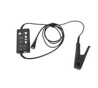YWBL-WH Sonda di Corrente CA CC Universale CP2100A, Pinza Amperometrica con Interfaccia BNC per Oscilloscopio, Strumento di Misurazione della Corrente 10 A/100 A con Larghezza di Banda 800 KHz per