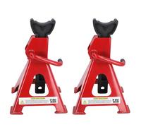 YWBL-WH Stand Jack Portatile Attrezzatura di Sollevamento in Acciaio Jack Sta per Set di Team 2 di Salvataggio automobilistico.