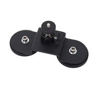 YWBL-WH Supporto Magnetico per Mini Parabola, Ferro e ABS, Design Salvaspazio, Forte Assorbimento, Versatile per Auto, Barche