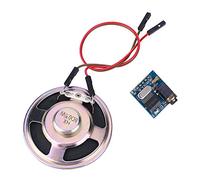 YWBL-WH Syn6288 Modulo Audio per Telefoni Cellulari con Analisi del intelligente: Algoritmo Supporta i Comandi Fiscali, 1 Modulo Audio + Kit Corno Incluso