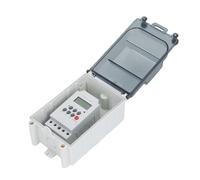 YWBL-WH Timer Programmabile per Pompa per Piscina 7 Giorni 28 ON OFF Scatola Timer Digitale per Esterno Impermeabile IP67 con Lucchetto a Combinazione per Pompa Filtro Piscina e