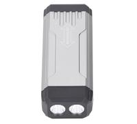 YWBL-WH Torcia LED Ad Alto Flusso Luminoso, Lampada da Tenda da Campeggio Ricaricabile 2 in 1 con Base Magnetica e Attenuazione Continua per Escursioni all'aperto