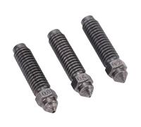 YWBL-WH Ugelli Estrusti in Acciaio Indurito Kit di Stampante 3D, 0,2 Mm, 0,4 Mm, 0,8 Mm con Lavorazione a Mezzi Antico, Usura Ad Alta Temperatura Che Resiste per la Stampante 3D in