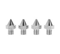 YWBL-WH Ugelli per Estrusore 4 Pezzi Adatti per Stampante 3D Raise3D N Pro2 Pro3 Serie E2 con Ugello in Lega Ad Alta Durezza, 0,2mm 0,4mm 0,6mm 0,8mm per PLA, ABS, PETG,PTU,PP,PC, Ecc