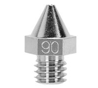 YWBL-WH Ugello della Stampante 3D 0.6MM Compatibile con Raise3D N Serie Pro3 Serie E2, Ugello Hotend con Elevata conduttività Termica per PLA ABS PETG PTU PP PC Stampa, Lega Ni Placcato