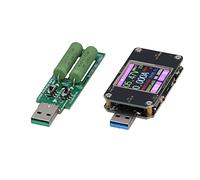 YWBL-WH USB Power Meter Tester, Bluetooth LCD Digital Multimeter | Compatibilità con i sistemi e display a colori ruotabile a 360°, test della capacità di tensione e corrente