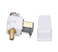 YWBL-WH Valvola del Solenoide 12V, Normalmente Chiusa CC Interruttore a Flusso di Flusso Collegamento della Filettatura Maschile, G1/2 per Distributori di Acqua, Lavatrici, ECC.