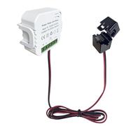 YWBL-WH WiFi Smart Energy Monitor con Morsetto per la Misurazione della Tensione e del Fattore di Prestazione, Memoria dei Dati delle App, per gli Utenti dei Sistemi Solarphotovoltaic