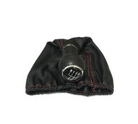 YWBSPPO Pomello Cambio Compatibile con Seat per Cordoba 1997 1998 1999 2000 2001 2002 Pomello Cambio Auto A 5 velocità con Punti di Sutura(color1)