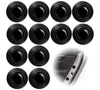 YWDRE 12 Pezzi Ammortizzatori per Portiera Auto per Jeep Compass 2017 2018 2019-2022 2023 2024, Auto Tampone Ammortizzatore Cuscinetti in Silicone Antiurto per Portiera