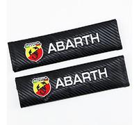 YWDRE 2 Pezzi Copricinture di Sicurezza Auto per Abarth 500 595 695 Coppa Coppone, Protezione per Cintura di Sicurezza Auto