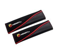 YWDRE 2 Pezzi Copricinture di Sicurezza Auto per Abarth 595 Abarth 500 Abarth 124 Spider, Protezione per Cintura di Sicurezza Auto