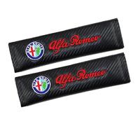 YWDRE 2 Pezzi Copricinture di Sicurezza Auto per Alfa Romeo Mito 955 Series 2008-2018, Protezione per Cintura di Sicurezza Auto