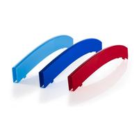 YWDRE 3 Pezzi Inserti in per Griglia Anteriore per BMW 4 Series 2013-2019 (9 Bars), Listello Calandra Copricalandra Accessorio Auto