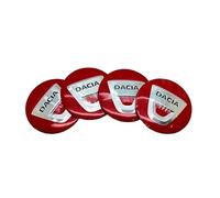 YWDRE 4 Pezzi Auto Coprimozzi Adesivo per Dacia Sandero III/Sandero Stepway III 2021-2023 2024, Adesivi per Coprimozzi Ruota Coprimozzo Adesivo Adesivi Tappi Mozzo Auto Accessori,E-56mm