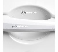 YWDRE 8 Pezzi Maniglia della Portiera Dell'Auto Adesivo Protettivo per Mazda 3 2 6 Atenza Axela Mx3 Mx5 Cx-5 Cx-3, Auto Car Door Bump Protector Sticker,F